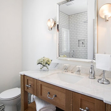 Quarter Sawn Oak Bathroom