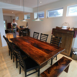 Modern Reclaimed Wood Tables - Kitchen And Dining Furniture