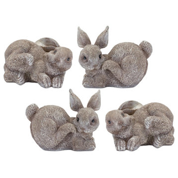 Bunny Figurine, 4-Piece Set
