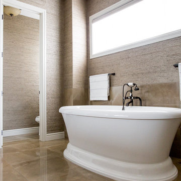 Ensuite Grasscloth