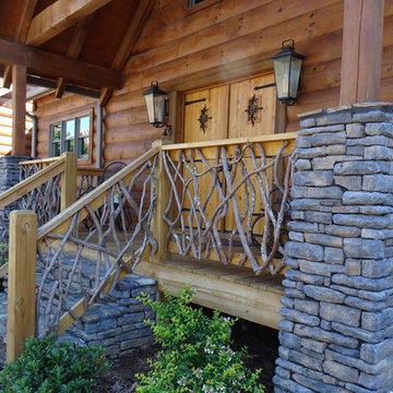 Custom Castlerock Log Home 8x12 D Log
