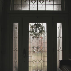 Decorative Glass Solutions - Berger Transom Entry - Front Doors