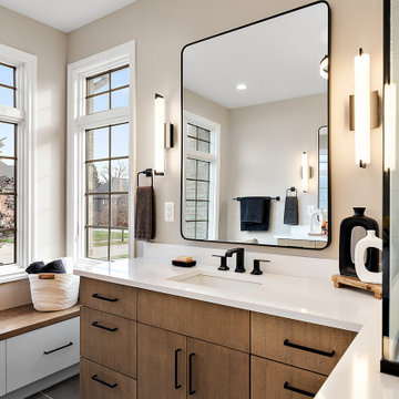 Showplace Vienna Primary Bathroom in Maple Cashew