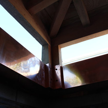 Copper Fascias,Soffits and Posts Cladding/Wrapping