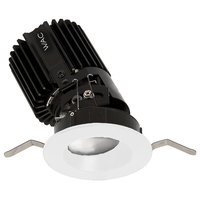 Volta 2" LED Round Adjustable Trim With-Light Engine Flood 35 3000K 90CRI, White