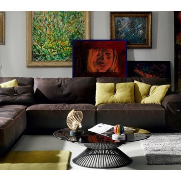 Limousine Sofa Sectional by Gamma International, Italy