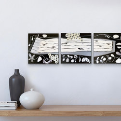 Smaller Abstract Paintings Created in a Series - Paintings