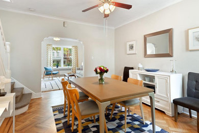 Example of a dining room design in New York