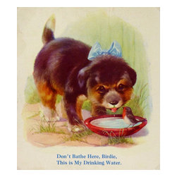 Consigned Birdie and Puppy, 1941, Lithograph - Prints And Posters
