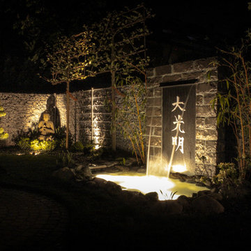 Designergarten im asiatischen Stil