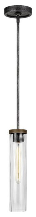 Murray Feiss P1510DWK/SGM Angelo 1 Light Slim Pendant - Industrial ...