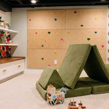 Fun, Fabulous and Family Basement Remodel