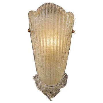 Providence 1-Light Wall Sconce, Gold Leaf