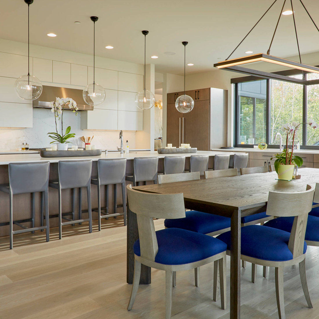Modern Custom Kitchen & Dining