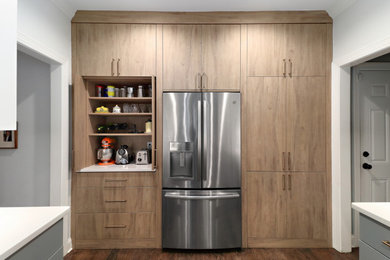 Inspiration for a modern home design remodel in Atlanta