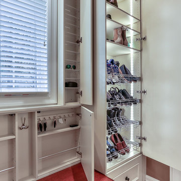 Storage for keys, shoes and sunglasses