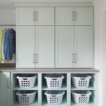 Northshore MA Whole House Remodel Laundry Room