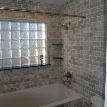 Liz Family Master Bath Glass Block Window