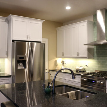 Green Glass Subway Tile
