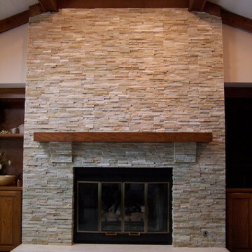 Quartz Fireplace Chase