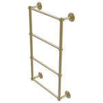 Allied Brass - Monte Carlo 4 Tier 36" Ladder Towel Bar, Satin Brass - The ladder towel bar from Allied Brass Monte Carlo Collection is a perfect addition to any bathroom. The 4 levels of height make it fun to stack decorative towels and allows the towel bar to be user friendly at all heights. Not only is this ladder towel bar efficient, it is unique and highly sophisticated and stylish. Coordinate this item with some matching accessories from Allied Brass, or mix up styles using the same finish!