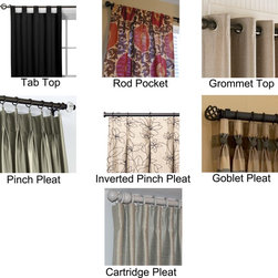 Window Treatment Styles - Products