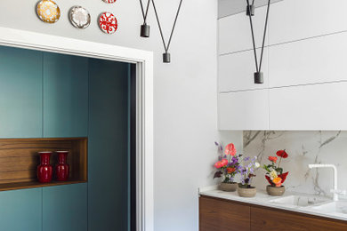 Immagine di una cucina design