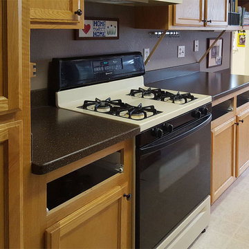 Oak Kitchen with Natural Stain