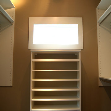 Elegant His & Her Closets | SpaceManager Closets