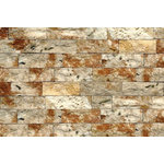 Natural Stone Veneer - Ledges Stone Horizontal Corner, Wavy Honey, 2"x3"x1.5" - Natural stone veneer is a dolomitic limestone characterized in its durability, density and resistance to water and acidic content of rain and soil. Our products are tested for freezing and De-thawed. It is certified to meet architectural specifications and maintenance free.