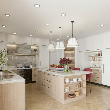 Elegant Transitional Kitchen