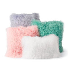 Mongolian Sheep Fur Pillow - Products
