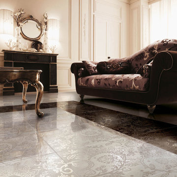 Brennero Random and Divina Cream And Bronze Living Room