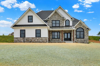 Example of an exterior home design in Other