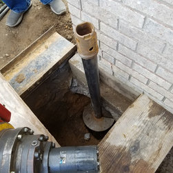 Helical pier install with Pier Tech cross bolt system - Products