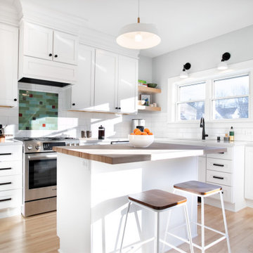 NE Minneapolis Kitchen & Half Bath
