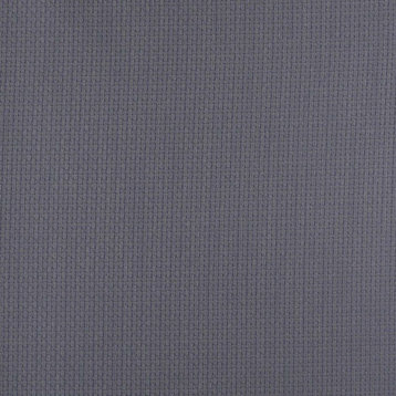 Blue Basket Weave Jacquard Woven Upholstery Fabric By The Yard