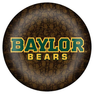 PW3103-Baylor Bears Green With Gold Detail Paperweight