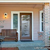 Front Door - Lake Arrowhead - Mahogany - 36" x 96" - Knob on Right - Pull Open