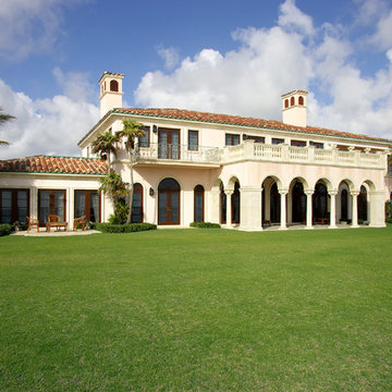 Florida Mediterranean Revival Seaside Villa