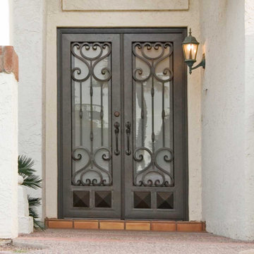 Torino French Iron Entry Doors