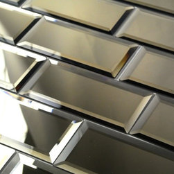 Reflections Glass Mirror Beveled Back Splash Wall Tile - Anaheim, CA - Wall And Floor Tile