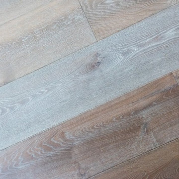 Private Client - "Waterfall" bespoke oak flooring SW15