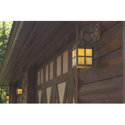 Brass Light Gallery - Cottage&trade; Lantern Exterior Wall Lights - Outdoor Wall Lights And Sconces