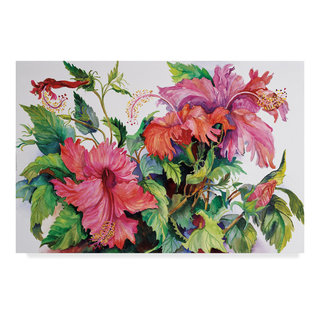 Trademark Fine Art 'Poinsettia Pretty IV' Canvas Art by Kristy Rice 