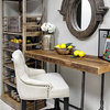 Modern Industry Reclaimed Wood Console Table, Thick, 36"x11.5"