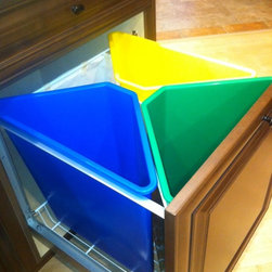 Gem Cabinets Showroom - Trash Cans