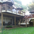 Multi-Level Deck - Traditional - Exterior - St Louis - by Fischer