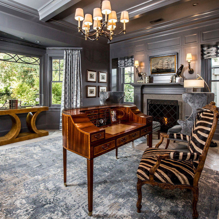 75 French Country Home Office - July, 2026