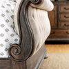 Furniture of America Kai Wood Panel King Bed in Rustic Natural Tone